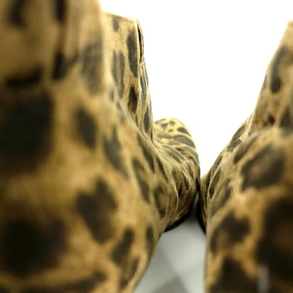 Sam and Libby 10 Leopard Animal Print Vegan Bootie - Picture 7 of 10